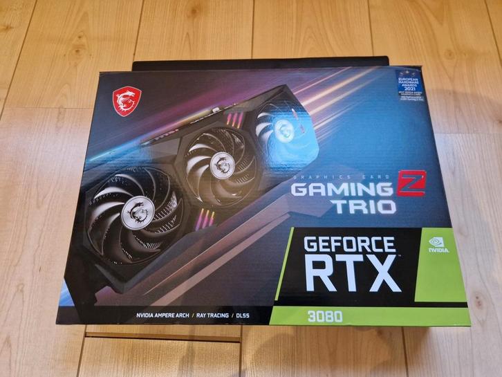 NVIDIA GeForce MSI RTX 3080 Gaming Z Trio 10GB GDDR6X RAM LH, Computers en Software, Videokaarten, Zo goed als nieuw, Nvidia, PCI-Express 4.0