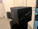 Originele pioneer auto Subwoofer prima werkend, Auto diversen, Autospeakers, Ophalen, Zo goed als nieuw