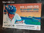 Vlag wk wielrennen valkenburg 2012, Ophalen of Verzenden, Zo goed als nieuw