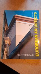 Architectuur Boek - Hedendaagse Europese Architecten, Boeken, Ophalen of Verzenden, Gelezen