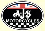 AJS Motorcycles sticker #9, Motoren, Ophalen of Verzenden