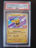 Pikachu Berkemeja Batik 154/SV-p PSA 10, Ophalen of Verzenden, Zo goed als nieuw, Losse kaart