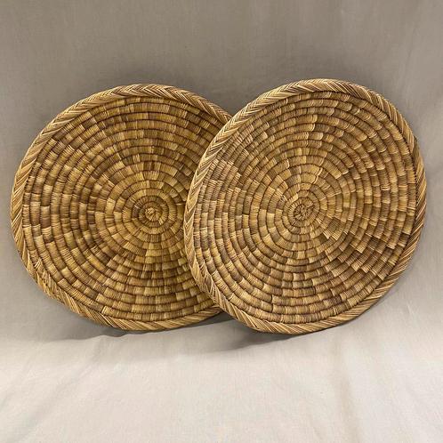 Te koop: Prachtige Marokkaanse muurmanden / schalen, Huis en Inrichting, Woonaccessoires | Schalen en Manden, Nieuw, Rond, Ophalen of Verzenden