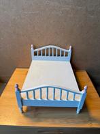 Bed - 16.3x12cm - hout, Ophalen of Verzenden, Zo goed als nieuw, Poppenhuis
