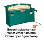 Zoek plaatschaar guillotineschaar opknapper / oud / goedkoop, Doe-het-zelf en Verbouw, Gereedschap | Overige machines, Ophalen