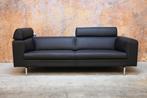 Refurbished zwarte leren Leolux Horatio design bank np 7800!, Leolux, Leolux, Design, Driepersoons