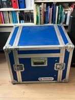Combi flightcase 6he + 8HE blauw, Muziek en Instrumenten, Behuizingen en Koffers, Flightcase, Gebruikt, Ophalen of Verzenden, Overige instrumenten