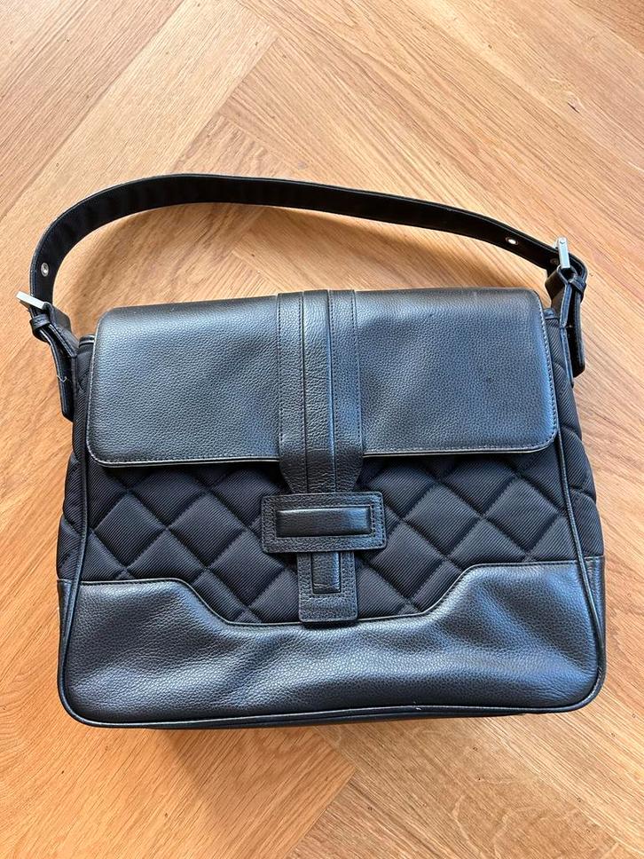 Zwarte Knomo Laptoptas, Computers en Software, Laptoptassen, Zo goed als nieuw, 17 inch of meer, Ophalen of Verzenden
