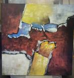 Impressionistisch acryl of olie opdoek schilderij., Ophalen