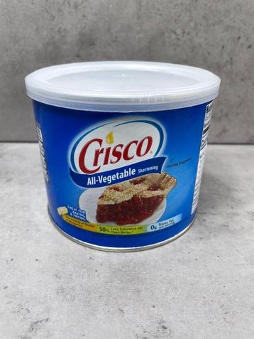 Crisco All-Vegetable Shortening – 453 g (blik) beschikbaar voor biedingen
