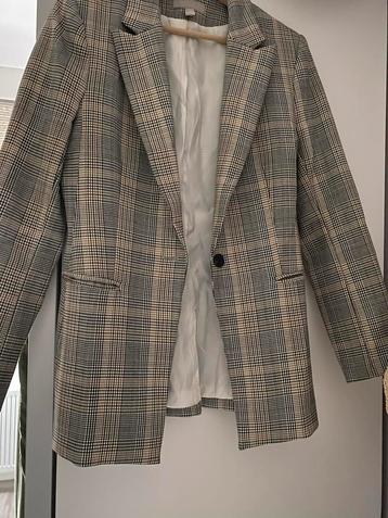 H&M Blazer Ruit Maat 38/40 beschikbaar voor biedingen
