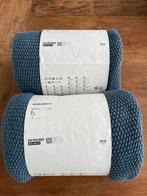 Twee Plaids Blauwgrijs - Zo Goed Als Nieuw!, 100 tot 150 cm, Blauw, Ophalen of Verzenden, 150 tot 200 cm