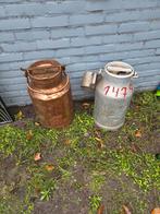 Oude melkbussen  twee stuks, Antiek en Kunst, Ophalen of Verzenden