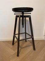 Retro Barkruk - In Hoogte Verstelbaar, Huis en Inrichting, Barkrukken, Ophalen, Gebruikt, In hoogte verstelbaar, 60 tot 90 cm