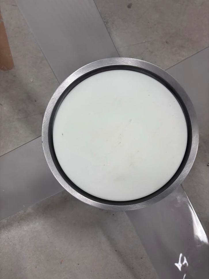 Plafondventilator met afstandsbediening, Huis en Inrichting, Lampen | Vloerlampen, Gebruikt, Minder dan 100 cm, Metaal, Ophalen of Verzenden