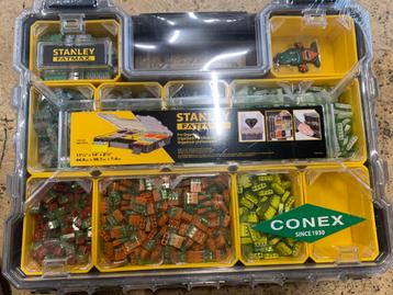 Stanley FatMax koffer met 1.010 Conex lasklemmen beschikbaar voor biedingen