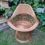 Rotan stoel / fauteuil / kinderkamer, Ophalen, Zo goed als nieuw, Bruin, Eén