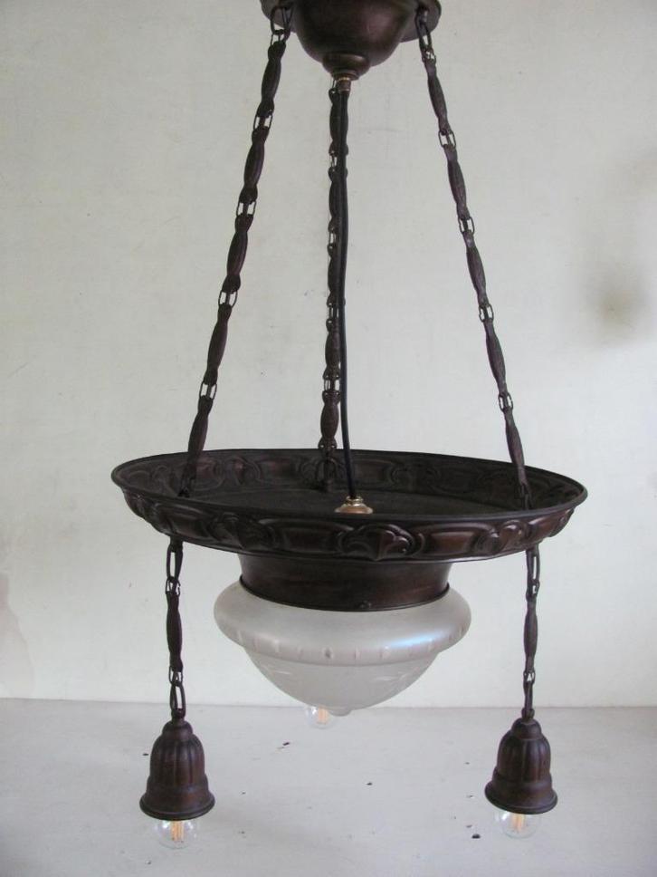 Art deco lamp, Antiek en Kunst, Antiek | Lampen, Verzenden
