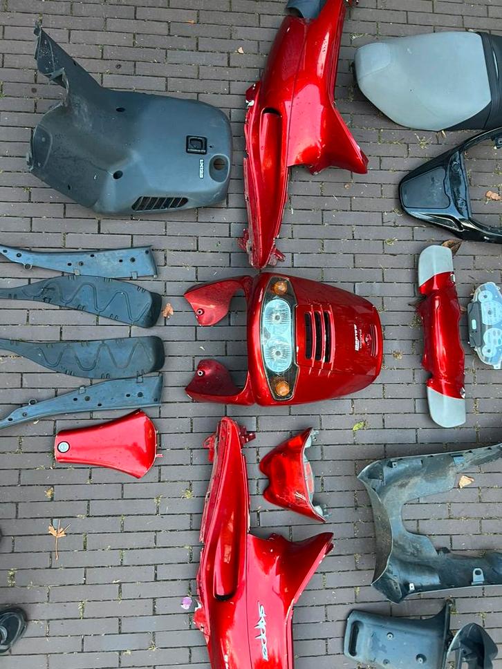 Piaggio skipper lx onderdelen, Fietsen en Brommers, Brommeronderdelen | Scooters, Gebruikt, Piaggio, Kap, Ophalen