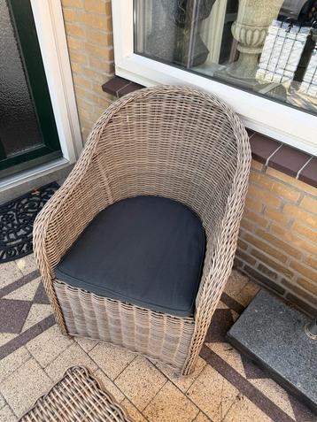 Mooie Wicker Tuinset - 2 Stoelen & Tafel beschikbaar voor biedingen