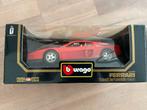 Ferrari Testarossa 1:18, Ophalen of Verzenden, Zo goed als nieuw, Auto, Bburago