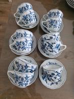 Blue Danube koffie kop en schotels 12x, Antiek en Kunst, Ophalen of Verzenden