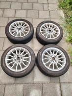 4 zomerbanden en velgen keurige staat fiat 500, Ophalen, 15 inch, 185 mm, Zomerbanden