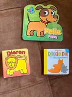 Leuke kinderboeken set - Dikkie Dik, Pelle Puppy, Dieren, Ophalen of Verzenden, Zo goed als nieuw, Uitklap-, Voel- of Ontdekboek