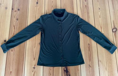 Blouse Perla Blouse - Donkergroen Groen - Small / maat 36, Kleding | Dames, Blouses en Tunieken, Zo goed als nieuw, Maat 36 (S)