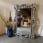 Barok Spiegel - houten lijst - 120 x 80 cm -Zilver-TTM Wonen