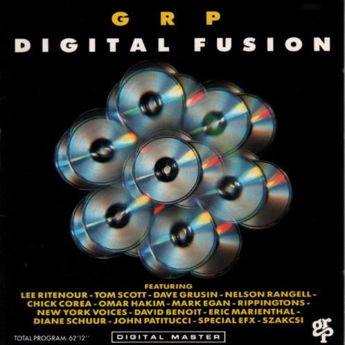 CD-sale VARIOUS - Digital Fusion GRP NIEUW+nooit gedraaid, Cd's en Dvd's, Cd's | Jazz en Blues, Zo goed als nieuw, Jazz, 1980 tot heden