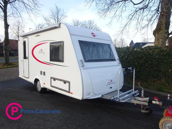 Burstner Premio 400TS Met Mover #LICHTGEWICHT#, Caravans en Kamperen, Caravans, Bedrijf, tot en met 4, 750 - 1000 kg, Bürstner