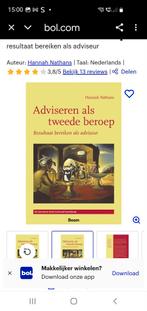 Adviseren als tweede beroep - Hannah Nathans, Boeken, Ophalen of Verzenden, Nieuw, Hannah Nathans