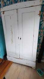 Oude Hongaarse Brocante Klerenkast, Antiek en Kunst, Ophalen