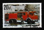 Nrd Korea 1987. Brandweerwagens, Ophalen of Verzenden, Gestempeld, Oost-Azië