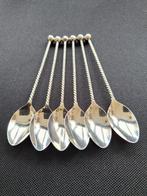 verzilverde Douwe Egberts lepeltjes (gedraaid), Antiek en Kunst, Ophalen