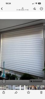 Duo rolgordijn 180 cm breed, Ophalen, Zo goed als nieuw, Wit, 150 tot 200 cm