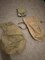 Set van 2 Plunjezakken + Kunststof Rugzakje, Ophalen, Gebruikt, Groen, Overige typen