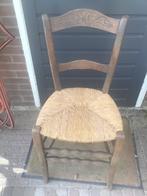 Stoel met biezen zitting, Ophalen