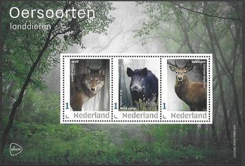 5 velletjes postzegels serie oersoorten  beschikbaar voor biedingen