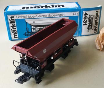 MäRKLIN H0 # 4631 STORTWAGEN DB BRUIN 1979 N in OVP beschikbaar voor biedingen