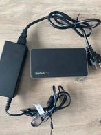 StarTech dual monitor docking station, Computers en Software, Dockingstations, Ophalen of Verzenden, Zo goed als nieuw, Docking station