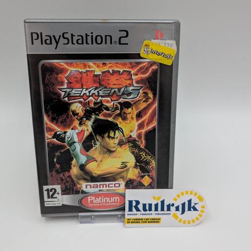 Tekken 5 - Playstation 2 (PS2) Game, Spelcomputers en Games, Games | Sony PlayStation 2, Zo goed als nieuw