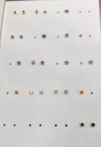 23 chirurgisch stalen oorstekertjes, Ophalen of Verzenden, Nieuw, Staal, Oor- of Traguspiercing