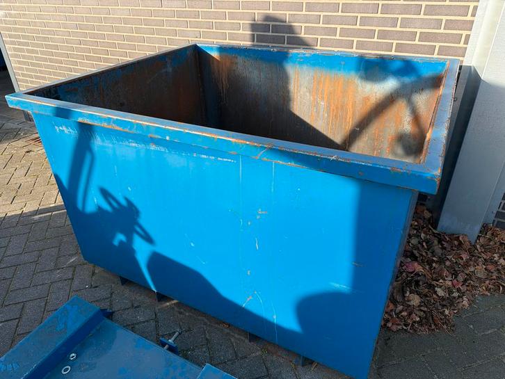 Stalen Bak - Waterdicht, Doe-het-zelf en Verbouw, Kratten en Dozen, Ophalen