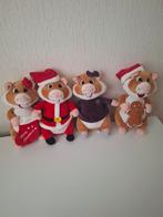 Ah  kersthamsters, Verzamelen, Beren en Cherished Teddies, Ophalen of Verzenden, Zo goed als nieuw, Stoffen beer, Overige merken