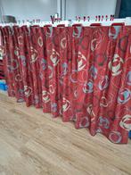 Rode Verduisterende Gordijnen met Print - 450cm breed, Ophalen of Verzenden