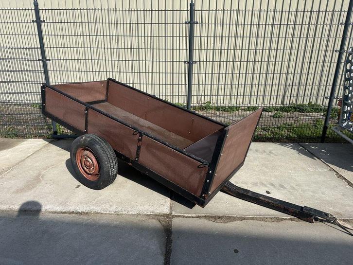 Aanhangwagen voor 2 wieltrekker, Auto diversen, Aanhangers en Bagagewagens, Gebruikt