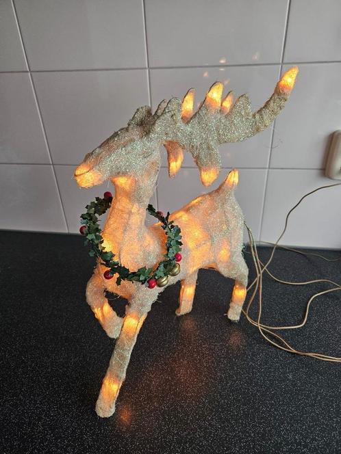 leuke rendier met licht, Diversen, Kerst, Gebruikt, Ophalen of Verzenden
