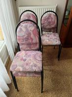 Keukenstoelen, Huis en Inrichting, Stoelen, Ophalen, Gebruikt, Overige kleuren, Metaal